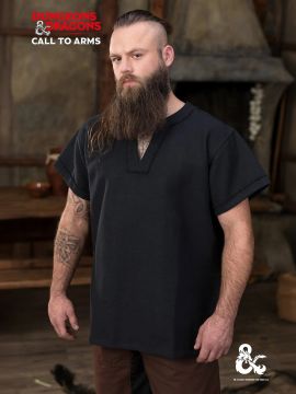 Chemise barbare D&D noire