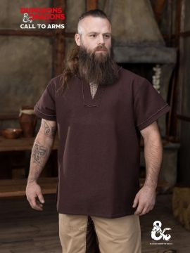 Chemise barbare D&D marron