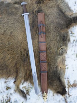 Epée Viking de combat, avec fourreau