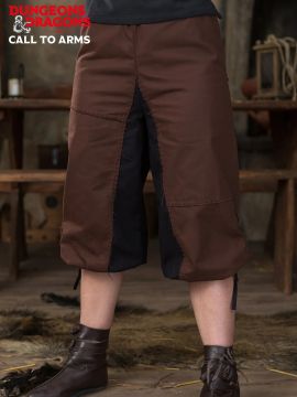 Pantalon barbare D&D marron-noir