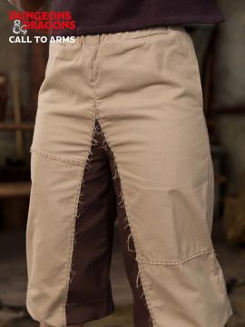 Pantalon barbare D&D marron-chanvre
