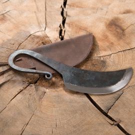 Couteau et fourreau en cuir