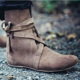 Bottines Viking en daim marron 40