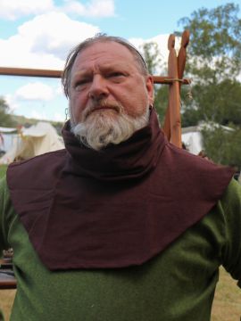 Col capuchon Alex en marron