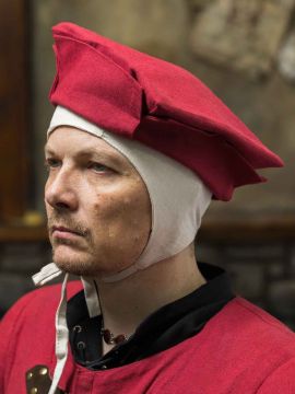 Warhammer Armoury Chapeau impérial de type B rouge foncé