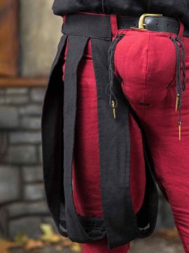 Jambières impériales Warhammer Armoury Type B Noir
