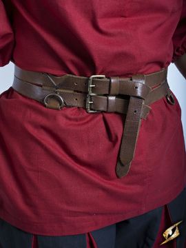 Ceinture double marron