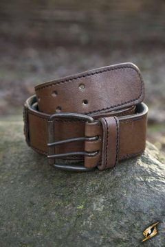 Ceinture marron avec anneaux