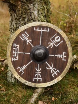 Bouclier viking Vegvísir, 60 cm