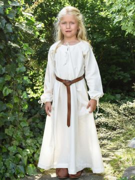 Robe médiévale Mara pour enfant écrue 110