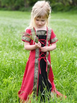 Robe médiévale Eléonore pour enfant