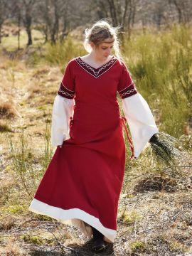Robe Agatha rouge L