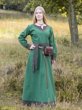 Robe viking Freydis en vert