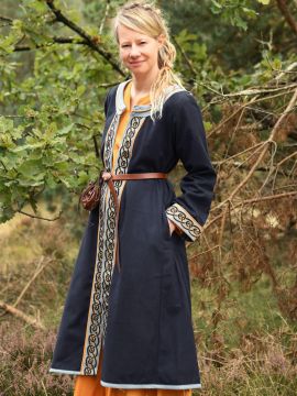 Manteau viking Ella bleu foncé