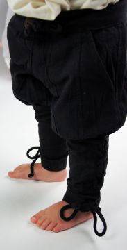 Pantalon médiéval enfant en noir