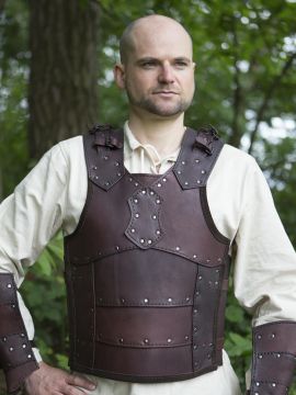 Cuirasse Albrecht en marron