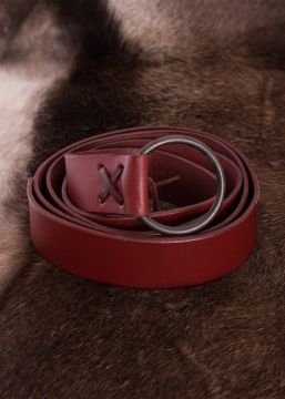Ceinture anneau rouge, environ 190 cm