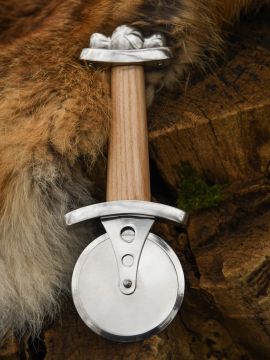 Coupe pizza épée viking