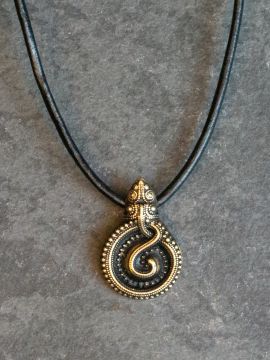 Amulette serpent de Gørding bronze