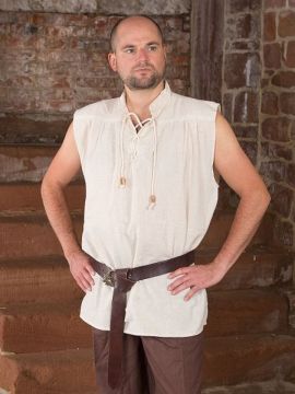 Chemise médiévale sans manche