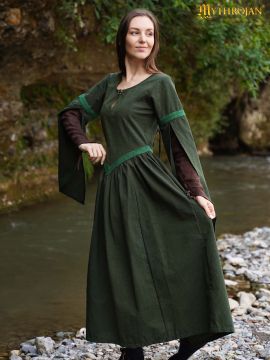 Robe elfique verte