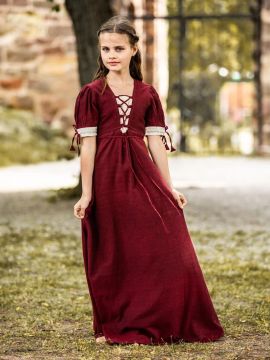 Robe rouge légère pour enfant