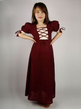 Robe rouge légère pour enfant