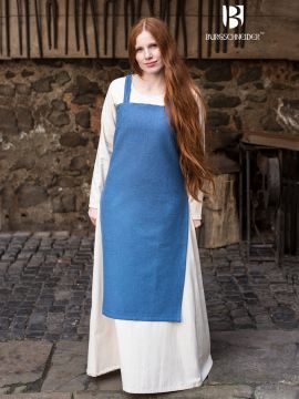 Robe Viking Frida en bleu cyan