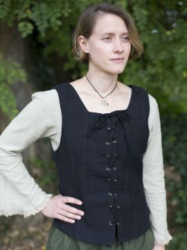 Gilet en coton épais, noir S