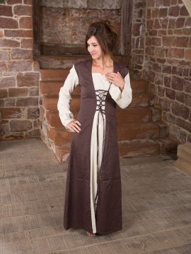 Robe médiévale à capuche L/XL