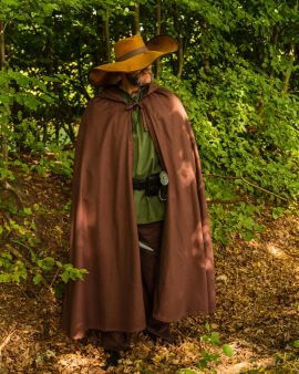 Cape Harun en toile, marron
