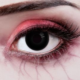 Lentilles de contact oeil noir