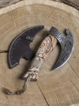 Hache à pizza viking Odin