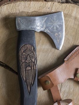 Hache viking Odin
