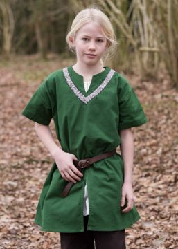 Tunique enfant Ailrik, en vert 128