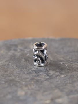Perle Viking avec motif en spirale