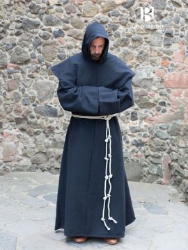 Habit de moine bénédictin en noir L/XL