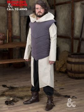 Gilet gambisonné D&D Paladin gris