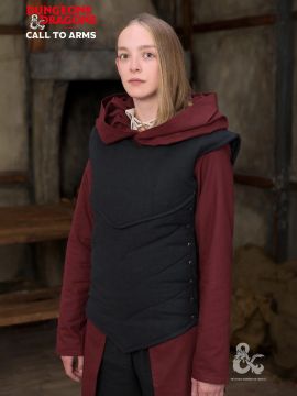 Gilet gambisonné D&D Paladin noir