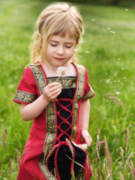 Robe médiévale Eléonore pour enfant