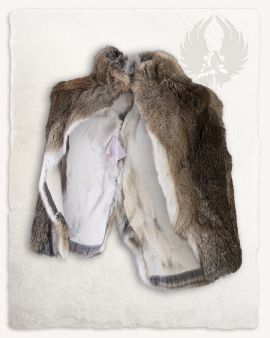 Etole en fourrure allemande de lapin brun