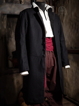 Veste militaire Barnaby noire