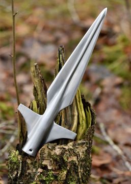 Pointe de lance ailée du haut Moyen Âge, environ 28,5 cm