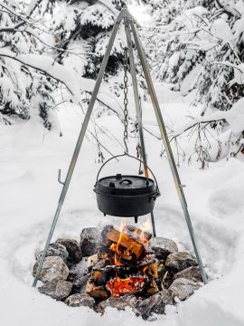 Marmite en fonte de plein air Petromax Modèle 6L