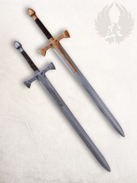 Épée bâtarde de Gareth acier