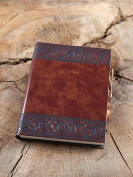 Livre en cuir Blasons petit 12 cm x 17 cm