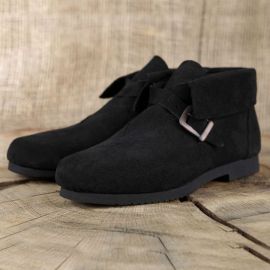 Chaussures historiques à boucle, noires