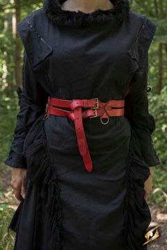 Ceinture double rouge