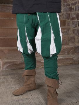 Pantalon Lansquenet vert/écru XXL