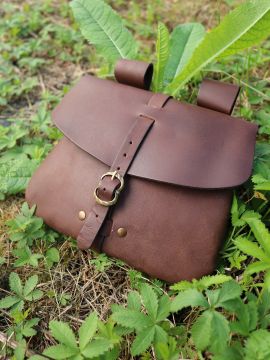 Sacoche de ceinture en cuir pour GN